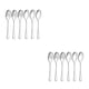 thumbnail image 1 of Billuyoard Cucharas de acero inoxidable duraderas y seguras, 6 uds., para un almacenamiento cómodo diario sin preocupaciones, fáciles de limpiar Type2 NO2, 1 of 6
