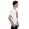 thumbnail image 4 of Cartoon Strawberry Men's T-Shirt Cotton 100% Summer Tops Fashion Casual Cartoon Strawberry Short Sleeves for Men Women Round Collar Top Tees, 4 of 6