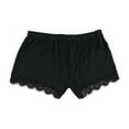thumbnail image 2 of P.J. Salvage Womens Lace Design Pajama Shorts, Black, Medium, 2 of 2