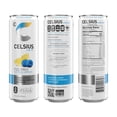 thumbnail image 3 of CELSIUS Sparkling Functional Essential Energy Drink with Variety of Flavors, 12 Ounce Can - Best Bundle Pack (Celsius Sparkling Free Blue Razz Lemonade/ Lemon Lime/Watermelon Lemonade- Pack of 3, 3 of 5