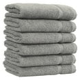 thumbnail image 4 of Linum Home Textiles Cotton Hand Towels , Gray(6 Pieces), 4 of 5