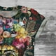 thumbnail image 3 of De Camiseta blusa con estampado 3D de manga corta para mujer de talla grande, 3 of 6