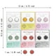 thumbnail image 3 of 6 Pares de Pendientes Set S925 Plateado Pendientes para Mujeres Multipack Stud Earrings, 3 of 4