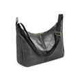 thumbnail image 2 of Spencer Crossbody Bags for Women, PU Tote Purse Shoulder Handbags with Adjustable Strap Trendy Womens Satchel Bags for Travel, Work (Black), 2 of 10