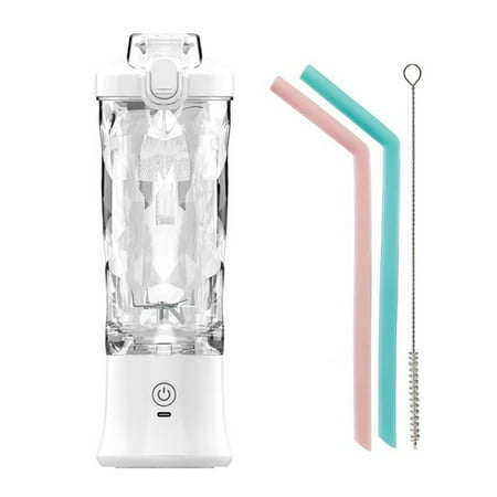 

Portable Blender Personal Size Blender for Shakes and Smoothies with 6 Blades Mini Blender for Kitchen Travel White