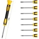 thumbnail image 2 of Destornilladores Torx/Star/Tx magnéticos de precisión profesional, juego/kit de 7 piezas, T3 T4 T5 T6 T7 T8 T10, 2 of 5