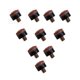 thumbnail image 1 of Sywqhk 10 Uds. Puntas de taco de rosca de 10mm para piezas de repuesto de billar Pool Snooker Sywqhk Alta Calidad, 1 of 7