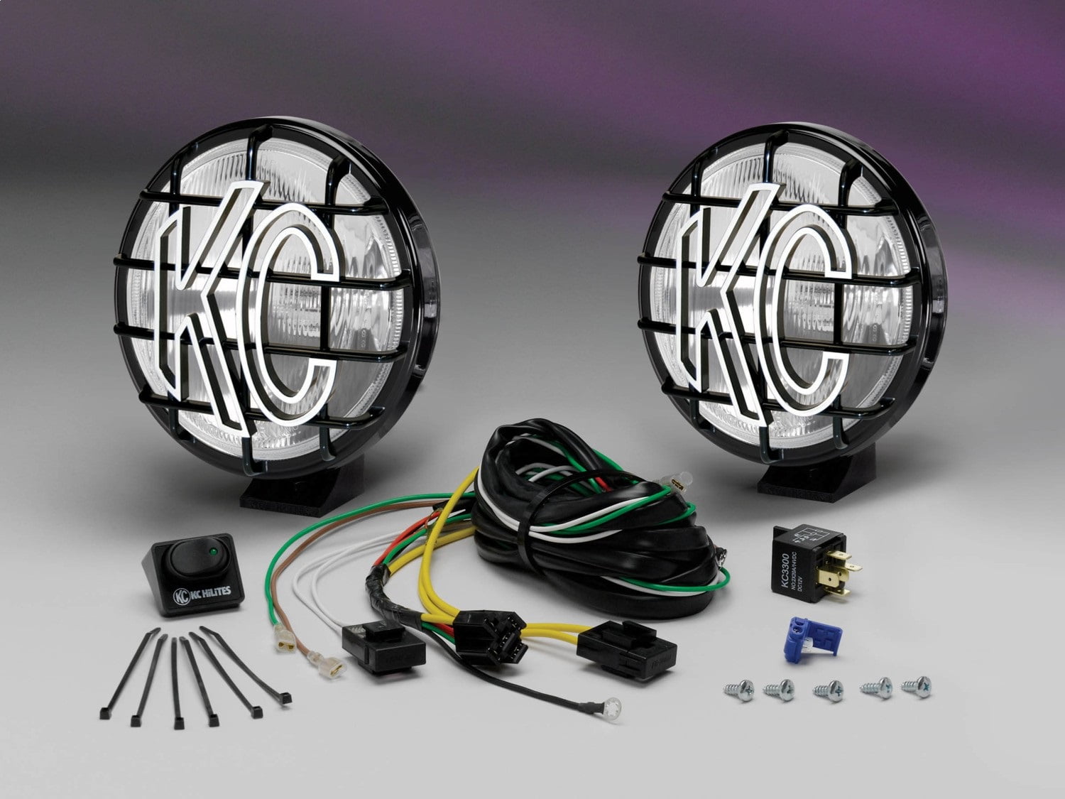 KC HiLites 151 KC Apollo Pro Series Driving Light Kit