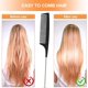 thumbnail image 3 of Comb, 3 Pcs Hair Comb, Fine Hair Comb, Tail Comb, Carbon Fiber Comb, Anti-Static Tail Comb, Salon Hair Comb, Rat Tail Comb Pintail Comb Men's Comb, 3 of 5