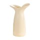thumbnail image 2 of Jarrón decorativo de cerámica, soporte moderno para plantas, adorno de escritorio, jarrón decorativo hecho a mano para escritorio de boda, estante para chimenea Blanco, 2 of 8