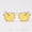 Silver frame yellow film, variant on Metal Frame Retro Flip Polarized Sunglasses for Men and Women, UV400 Protection, TAC Lenses, Vintage Style, Strong and Durable