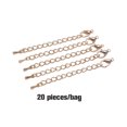 thumbnail image 4 of Youkk Bracelet Queue Lien Chaîne avec Fermoir Mode Bijoux Faisant des Découvertes Bracelets Collier Rallonge Chaînes KC Or, 4 of 6