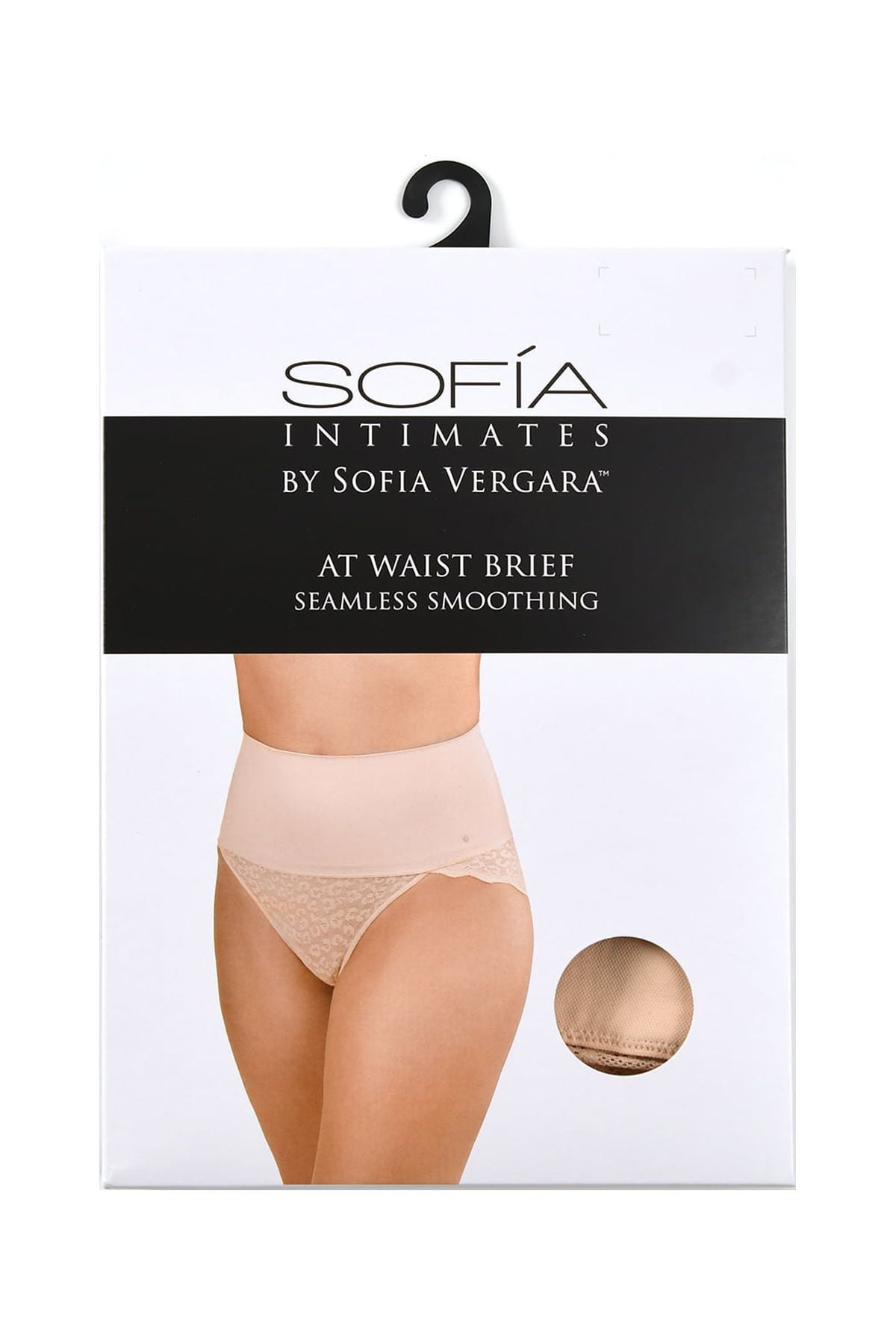 Sofia Intimates by Sofia Vergara Women's Smoothing Seamless Lace Brief 