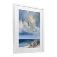 thumbnail image 2 of Stupell Industries Transitional A Storm Is Coming on Beach White Framed Print Under Glass, 17 x 21, by Petals Prints Design, 2 of 8