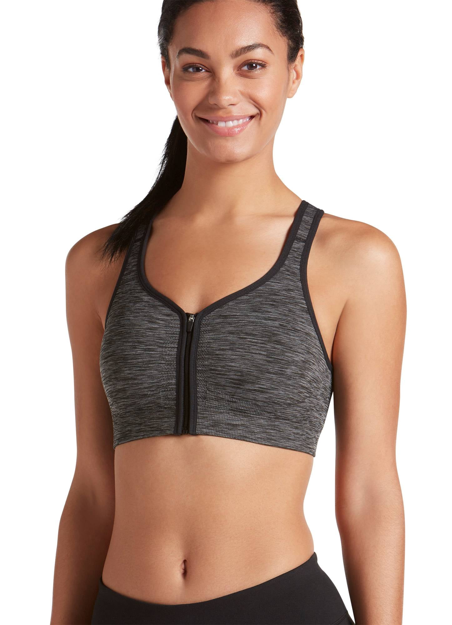 Jockey Zip Front Sports Bra