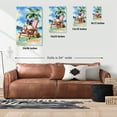 thumbnail image 5 of French Bulldog Hello Summer Beach Theme with Sunglasses and Tropical Cocktail Vertical Matte Canvas Poster Dog Lover Gifts Wall Art Home Decor - 00009, 5 of 5
