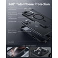 thumbnail image 3 of Funda de teléfono ESR para iPhone 16 Pro Max con vidrio templado negro, 3 of 9