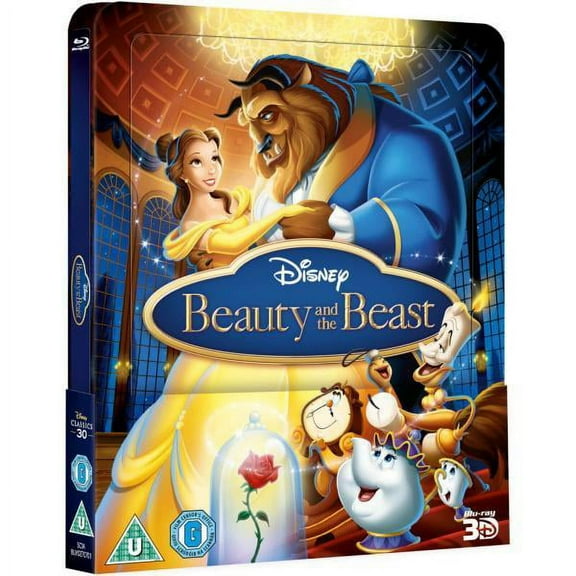 Disney's Beauty and the Beast - Limited Edition SteelBook [3D   2D Blu-ray]