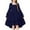 #A02-Navy, variant on Abcomgle Long Sleeve Dress girls 10-12 High Low Smocked Puff Sleeve Girls Midi Dresses Cute Square Neck Sundresses Loose Tiered Dresses.5-6 Years