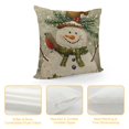 thumbnail image 5 of SHANXI Festive Christmas Pillow Cover - Cozy Cushion Case for Holiday Decor 24x24in, 5 of 6