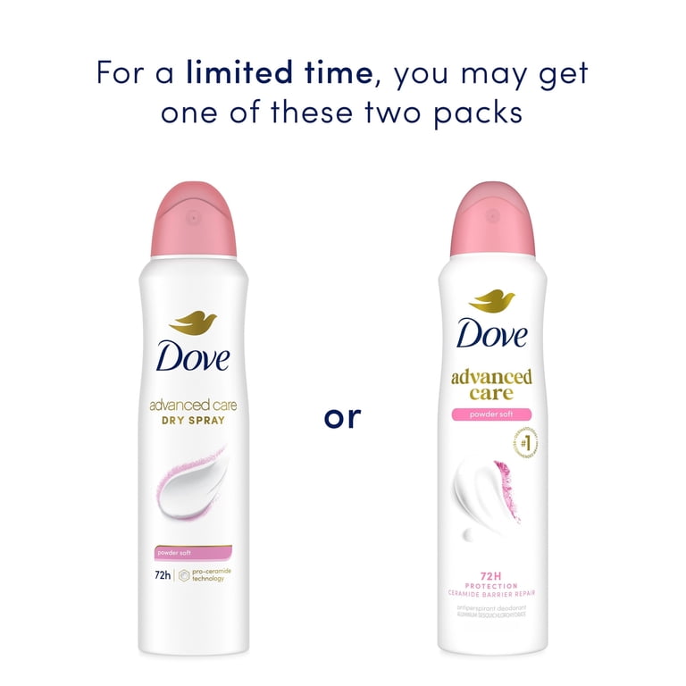 Dove Advanced Care Powder Soft Antiperspirant Dry Spray photo 3