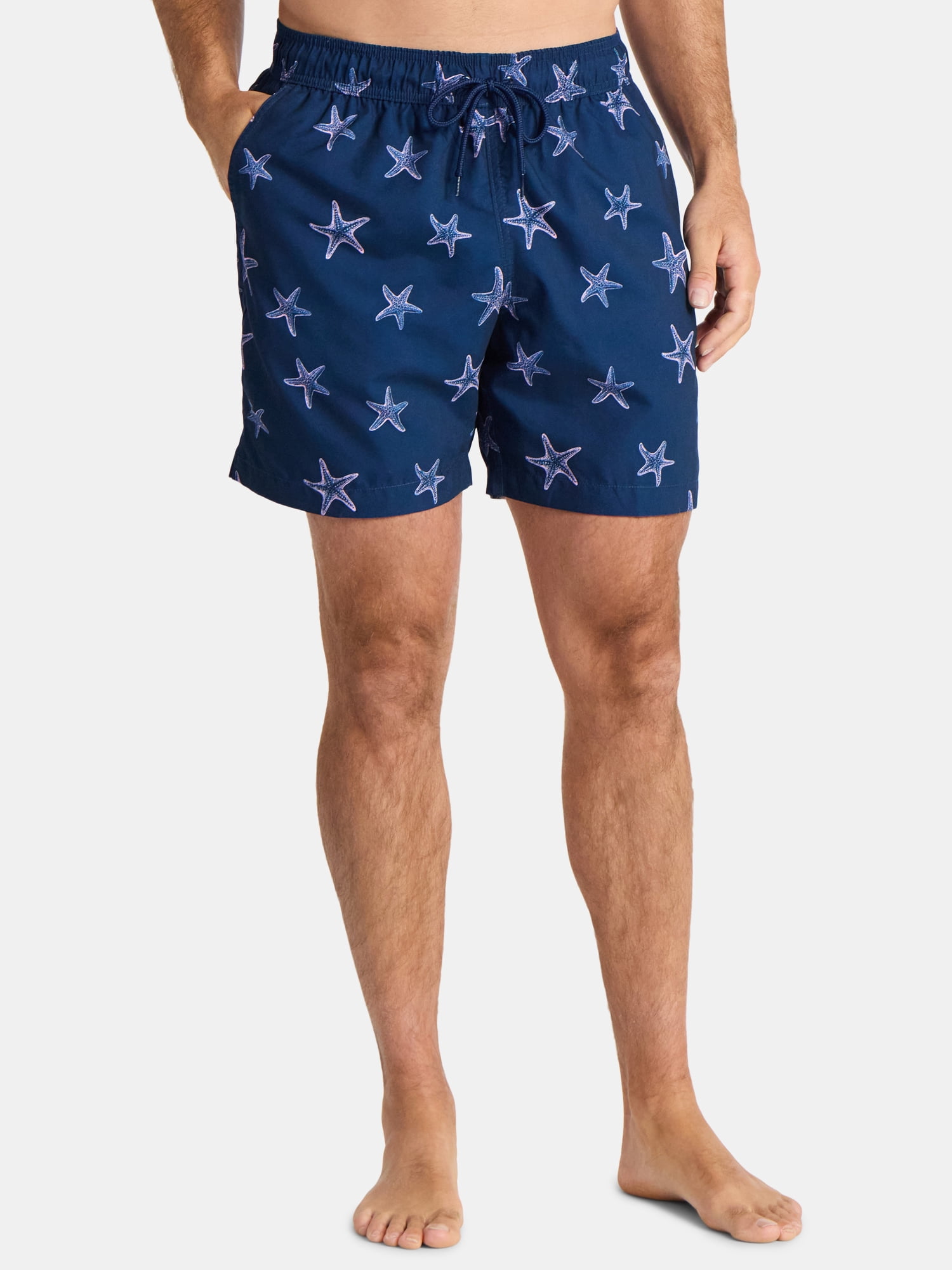 George Men's and Big Men's Swim Trunks, 6'' Inseam, 2-Pack, Sizes S-3XL