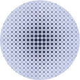 thumbnail image 1 of Ahgly Company Machine Washable Indoor Round Transitional Lavender Blue Area Rugs, 4' Round, 1 of 7