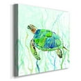 thumbnail image 2 of Sea Turtle Swim II-Premium Gallery Wrapped Canvas - Ready to Hang, 2 of 3