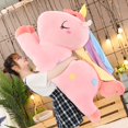 thumbnail image 2 of 40-100cm Kawaii Big Unicorn Plush Toy Soft Stuffed Unicorn Soft Dolls Animal Horse Toys For Children Girl Pillow Birthday GiftsPink80cm Deng Xun unisex, 2 of 2