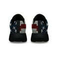 thumbnail image 4 of Horse American flag Shoes Sneakers Black Size 5, 4 of 7