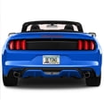 thumbnail image 4 of Ford Mustang Blue Dual Logo Logos in 3D American-Made Mirror Chrome Metal License Plate Frame, 4 of 8