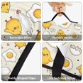 thumbnail image 6 of Chick and Egg Yellow Pattern Teens Toddler Nap Mat with Pillow, Sleeping Mat Bag for Preschool Daycare 50"x20", 6 of 6