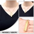 thumbnail image 2 of 3 Pack Cylinder Cremation Urn Necklace for Ashes Urn Pendant Urn Keepsake Memorial Jewelry Gift for Women Men, 2 of 6
