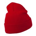 thumbnail image 4 of UFO Embroidered Long Beanie - Red OSFM, 4 of 5