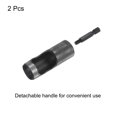 thumbnail image 3 of 2uds Cuero Hueco Punzón Hexagonal Vástago para Taladros, 18mm Diámetro Agujero Punzón para Grueso Tejidos Cuero Artesanía Trabajo, 3 of 4