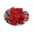 thumbnail image 5 of Infant Christmas Ribbed Pantyhose Girls Stretch Mid-Rise Tights with Bows, 5 of 5