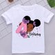 thumbnail image 4 of Nueva camiseta de algodón para niñas con números negros kawaii, 2, 3, 4, 5, 6 y 7.º cumpleaños, ropa para niñas, camisetas de manga corta, 4 of 5