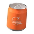 thumbnail image 4 of Cola Can Forma Press Tipo de lavabo la basura de diseño simple de diseño con basura de basura de tapa para la habitación de la sala de lavandería Naranja, 4 of 8