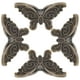 thumbnail image 5 of BRIGHTFUFU 4pcs Document Binder Clips Clips Clips Office Butterfly Journal Clip para oficina, 5 of 7