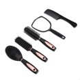 thumbnail image 1 of Juego de cepillos para el cabello con soporte cuidado del cabello 5 piezas peine para el cabello soporte para espejo masaje para viajes en casa ANGGREK Otros, 1 of 8