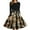 Army Green, variant on Christmas Dresses for Women Women's Fashion Round Neck Slim-Fit Christmas Print Long-Sleeved Dress for Christmas Party,Army Green,L