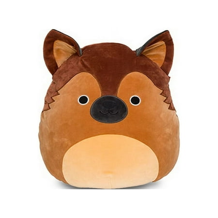 Squishmallow 8 Inch Plush, Mario the German Shepard