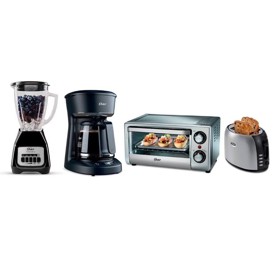 Paquete Promoción 4 electrodomésticos OSTER Horno Licuadora Cafetera ...