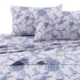 thumbnail image 1 of Juego de sábanas de franela Tribeca Living Twin XL, 100% algodón, 200 g/m², 1 of 2