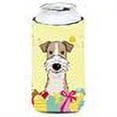 thumbnail image 2 of Caroline's Treasures BB1929TBC Wire Haired Fox Terrier Easter Egg Hunt Tall Boy beverage Insulator Hugger , Tall Boy,, 2 of 2