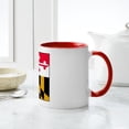 thumbnail image 6 of CafePress - Maryland Blank Flag Mug - 11 oz Ceramic Mug - Novelty Coffee Tea Cup, 6 of 6