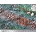 thumbnail image 2 of Soimoi Poly Georgette Fabric Snake Animal Skin Print Fabric by The Yard 42 Inch Wide, 2 of 3