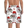 thumbnail image 3 of Naloa Rabbit And Hedgehog Men's Beach Shorts, Surfing shorts, Swim trunks, Quick Dry Swim Trunks for Surfing Beach Fun - XX-Large, 3 of 9