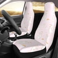 thumbnail image 2 of Pofeuu Rainboe And Rabbit Print Automotive Car Seat Covers Flat Cloth Full Set Seat Covers,Car Seat Covers front seats for Cars Trucks and SUVs(Two packs), 2 of 7