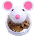 thumbnail image 4 of Distributeur de Nourriture pour Chaton en Forme de Souris, Jouet à Mâcher, 4 of 5